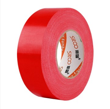 巨联(JULIAN) 50mm*50m 布基胶带 划线胶带 红色【60个装】