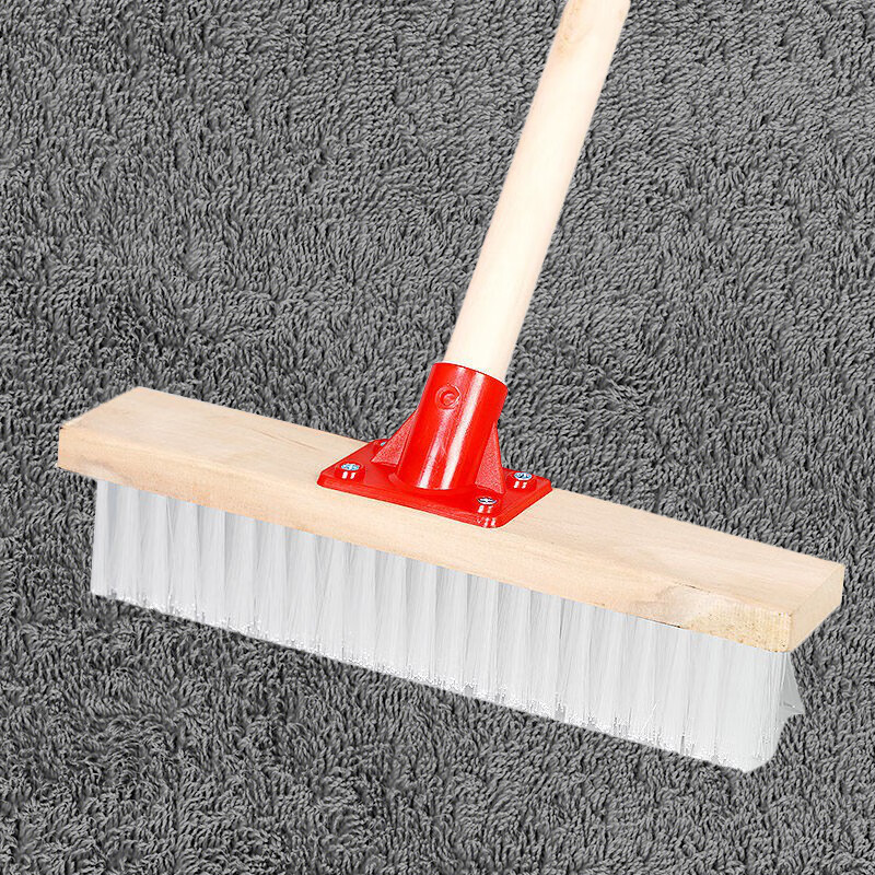 巨联(JULIAN) 30cm 地刷硬毛长柄刷 杆长1.2米